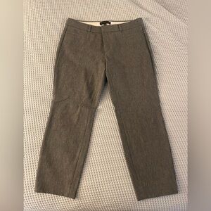 Gray Crop Women’s Trousers